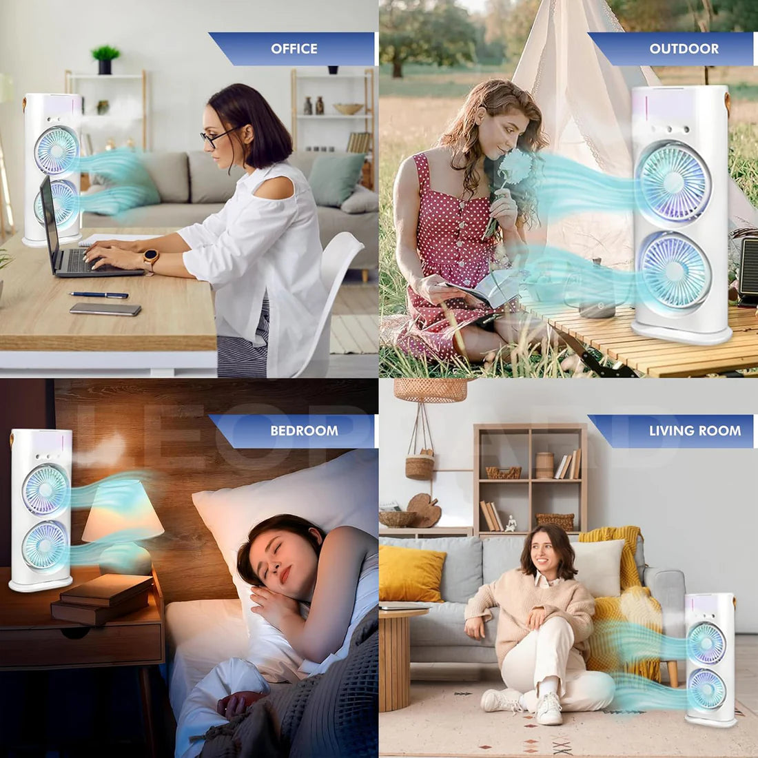 Double Ended Spray Fan, Cold Air, 2026