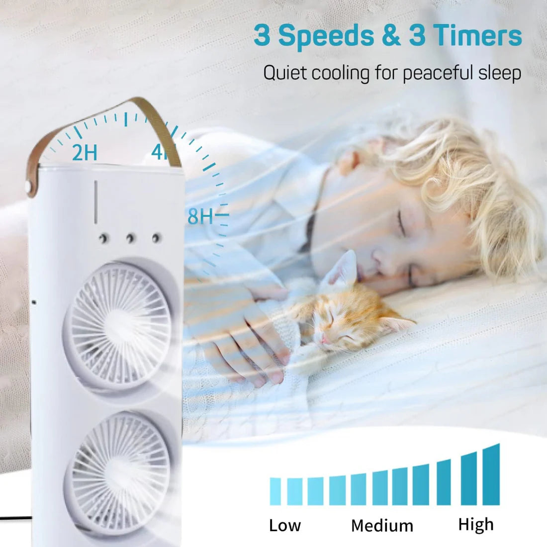 Double Ended Spray Fan, Cold Air, 2026